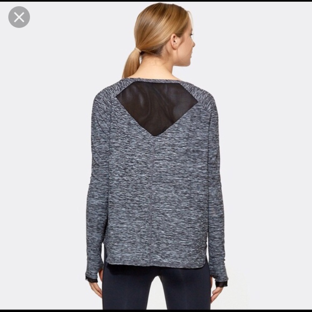 Euc Unique Mesh Net Back Top - image 1